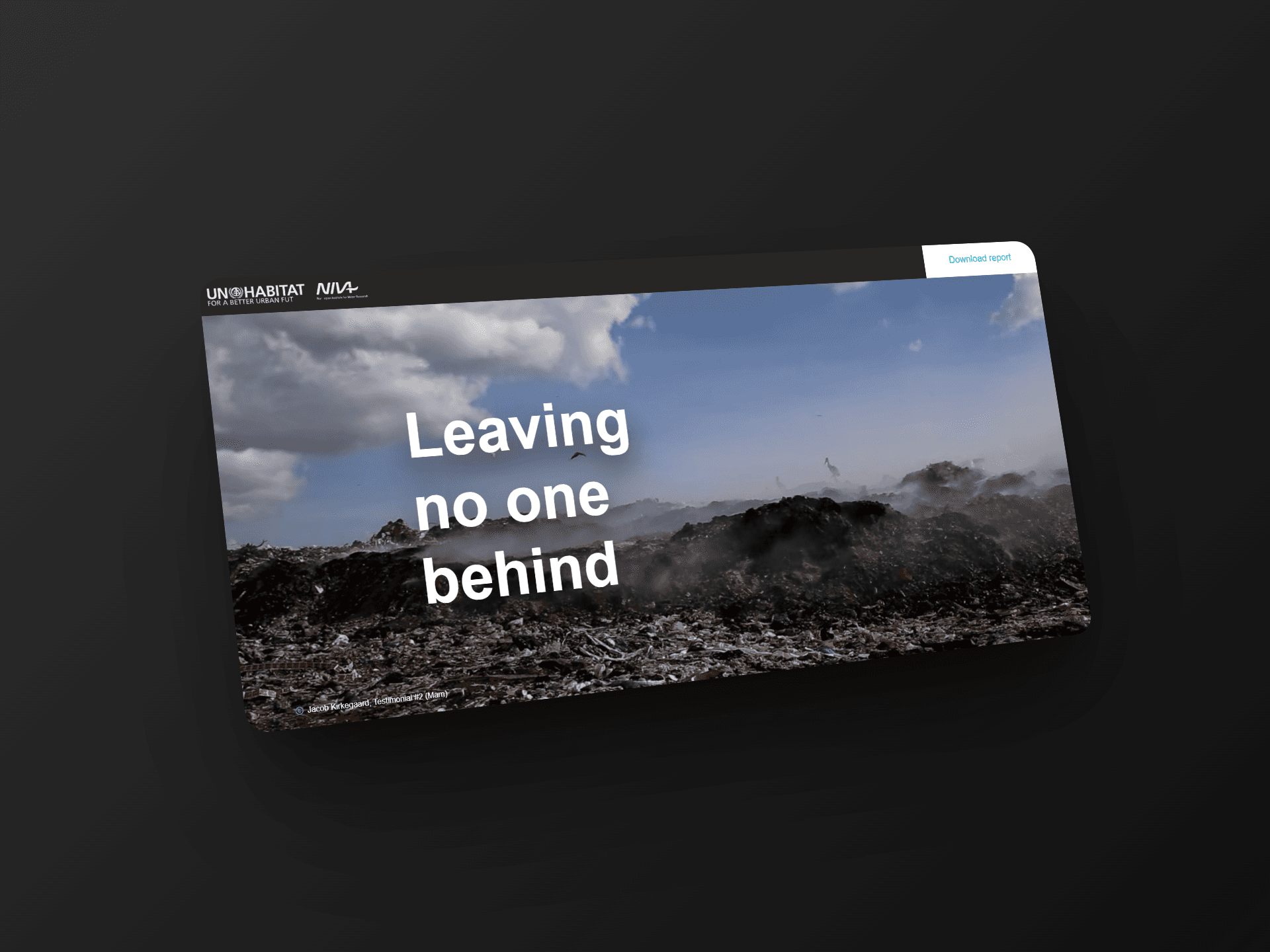 UN-Habitat — Leaving No One Behind